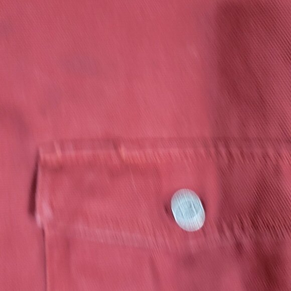 Duluth Trading Men XL/Tall Maroon Fleece Lined Shirt Jacket Shacket Heavy Canvas - Picture 9 of 14